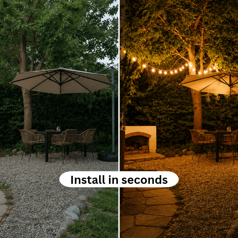 BriteLights™ Solar Festoon Lights