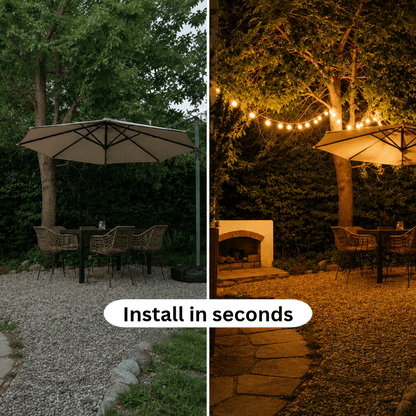 BriteLights™ Solar Festoon Lights