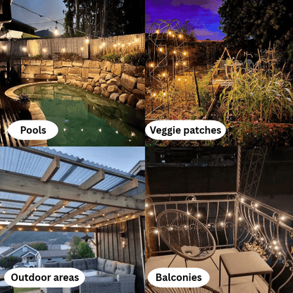 BriteLights™ Solar Festoon Lights